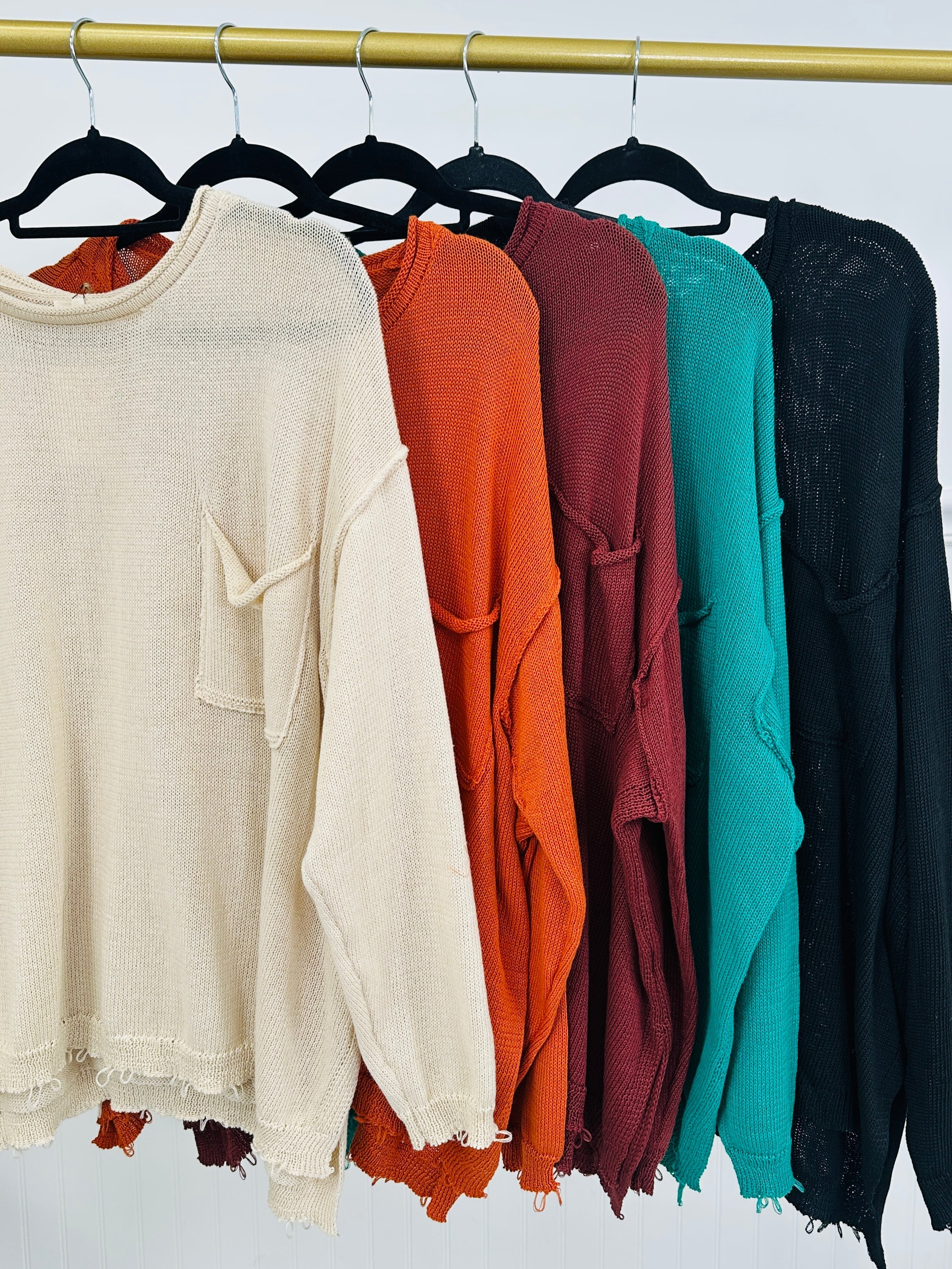 Running On Dreams Sweater- Multiple Colors!