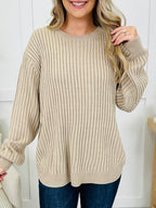 Stitched To Remember Sweater- Multiple Colors!