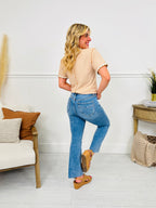 All I Need Tummy Control Butt Lifting Kick Flare Jeans
