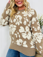 Feeling Floral Sweater in Multiple Colors!