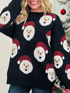 Santa Squad Sweater In Multiple Colors