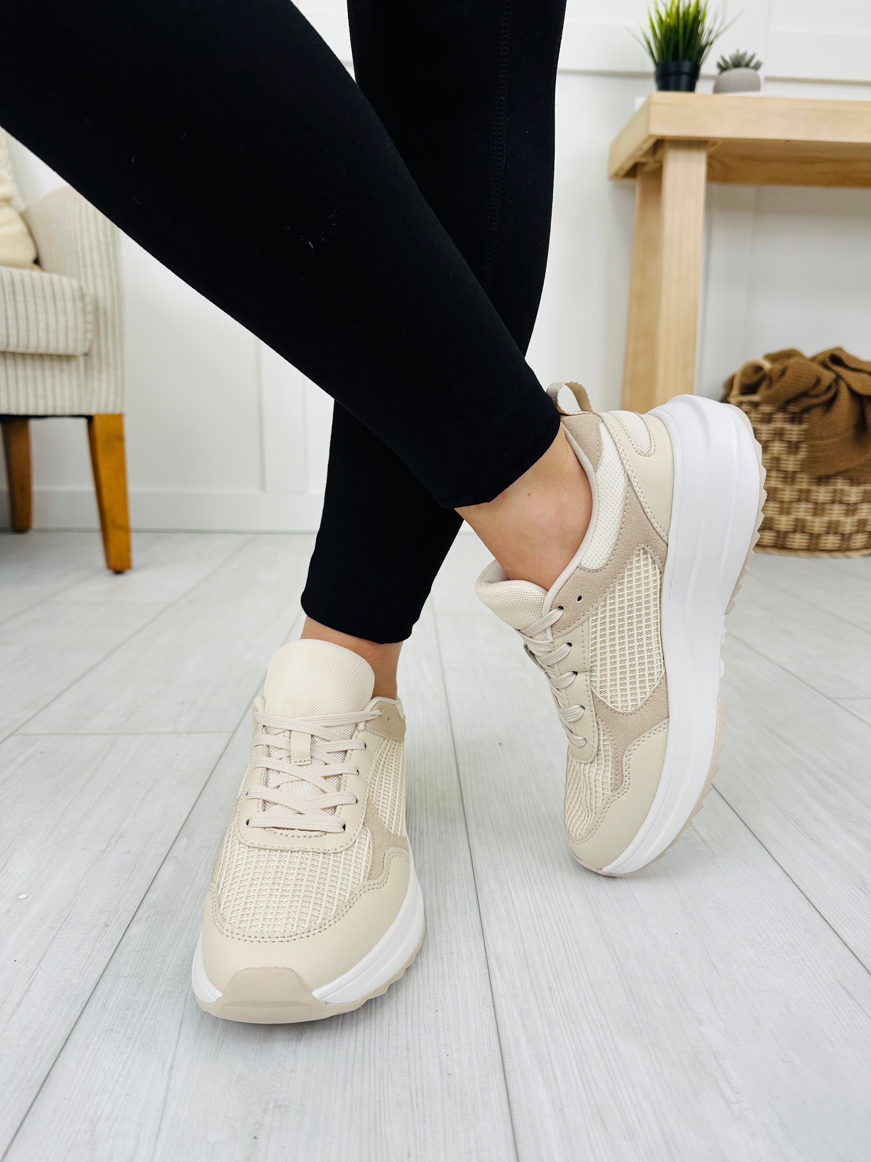 Everyday Rise Sneakers in Bone