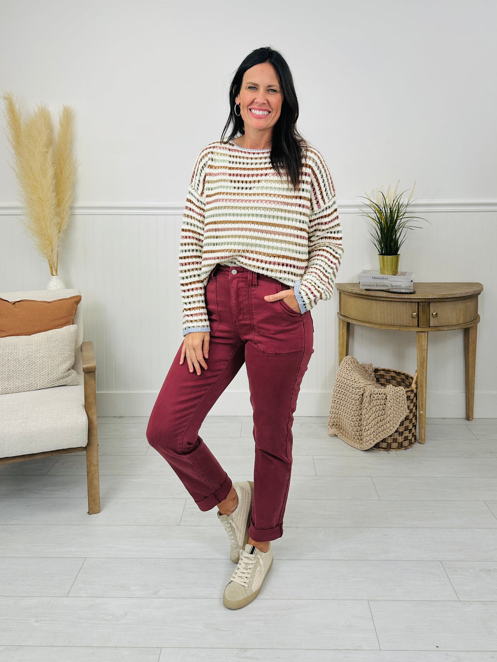 Judy Blue Wine Down Weekender Jeans