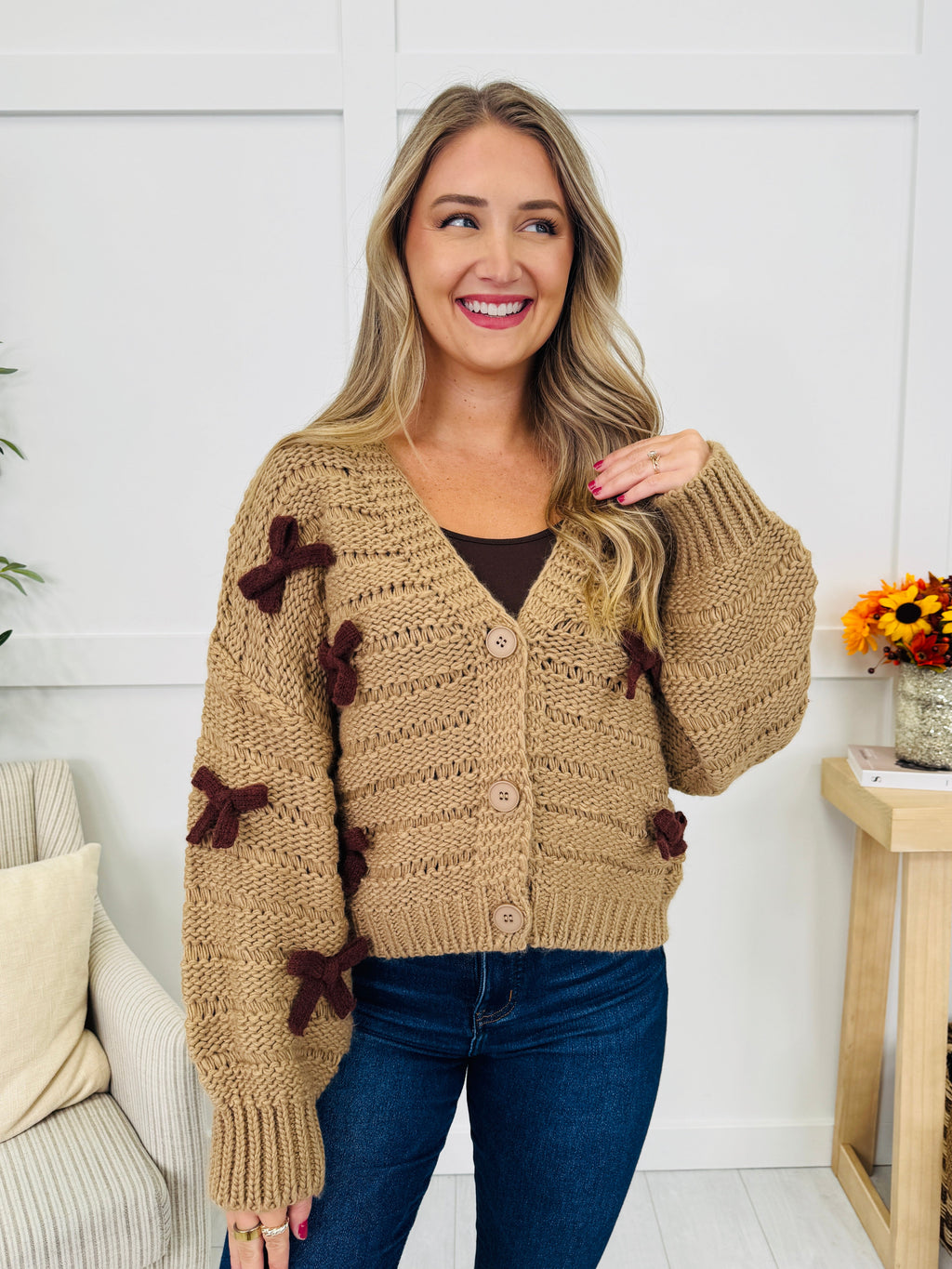 Tied Up With Charm Cardigan