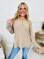 Reset Button Sweater- Multiple Colors!