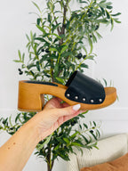 Slide Into Style Clogs in Black