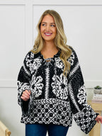 Criss Cross Confessions Sweater