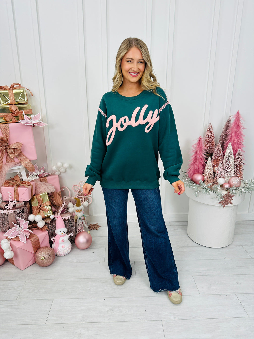 Oh So Jolly Sweatshirt- Multiple Colors!