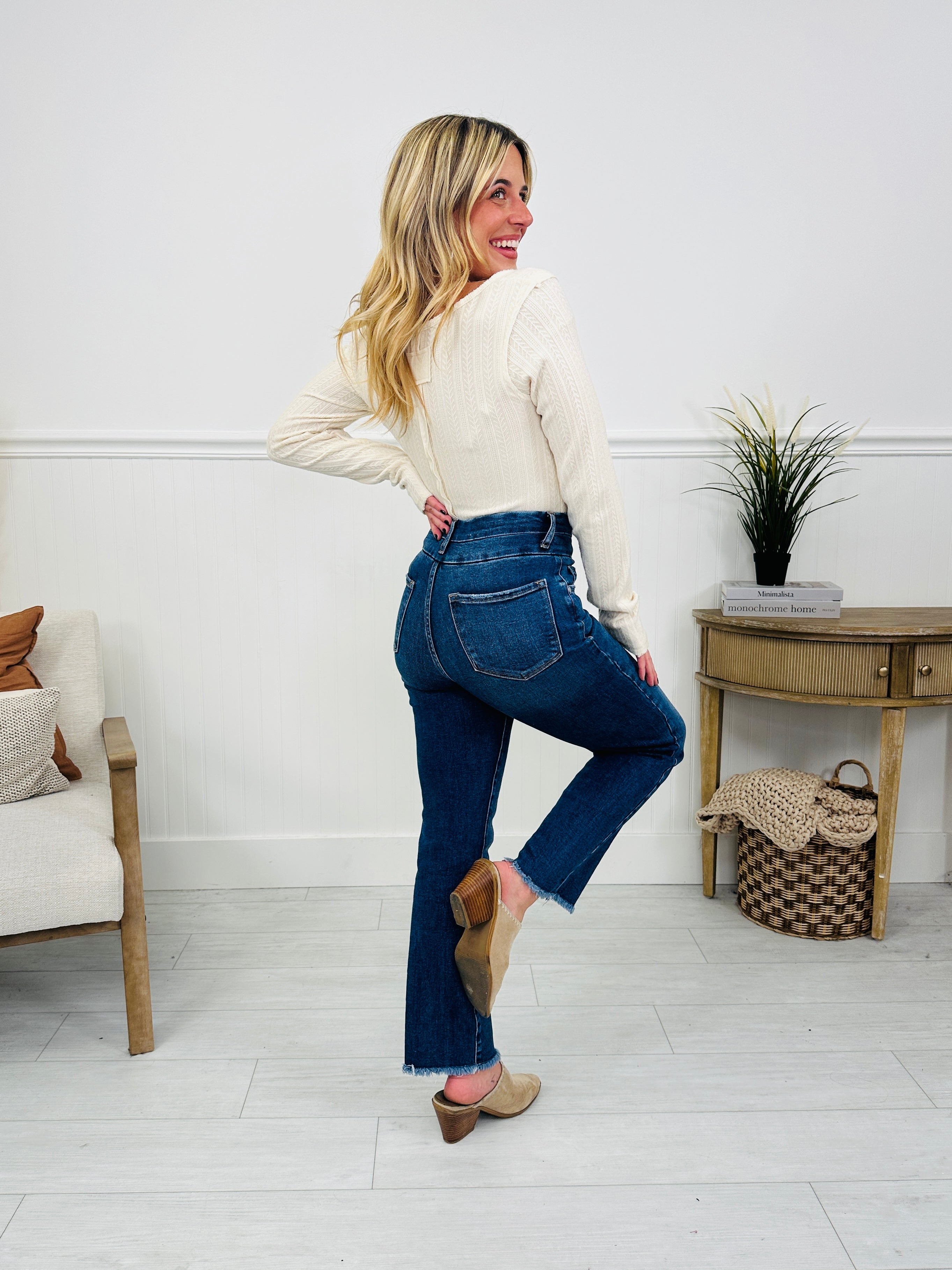 Double Duty Tummy Control Straight Jeans