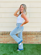 Judy Blue Release Your Inhibitions Wide Leg Jeans