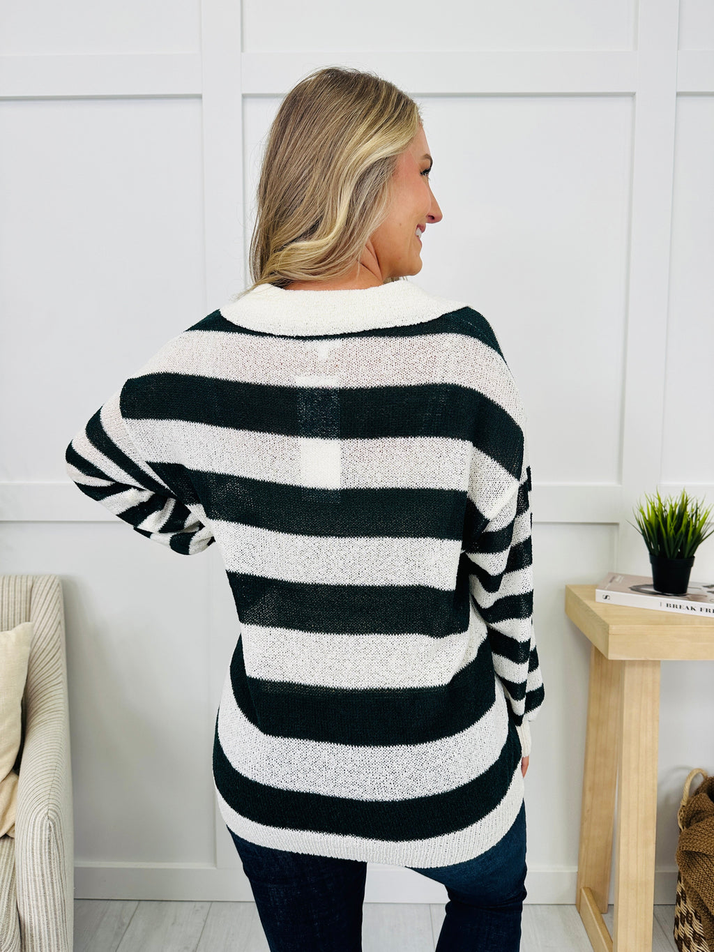 Weekend Off Duty Sweater in Hunter Green