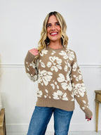 Feeling Floral Sweater in Multiple Colors!