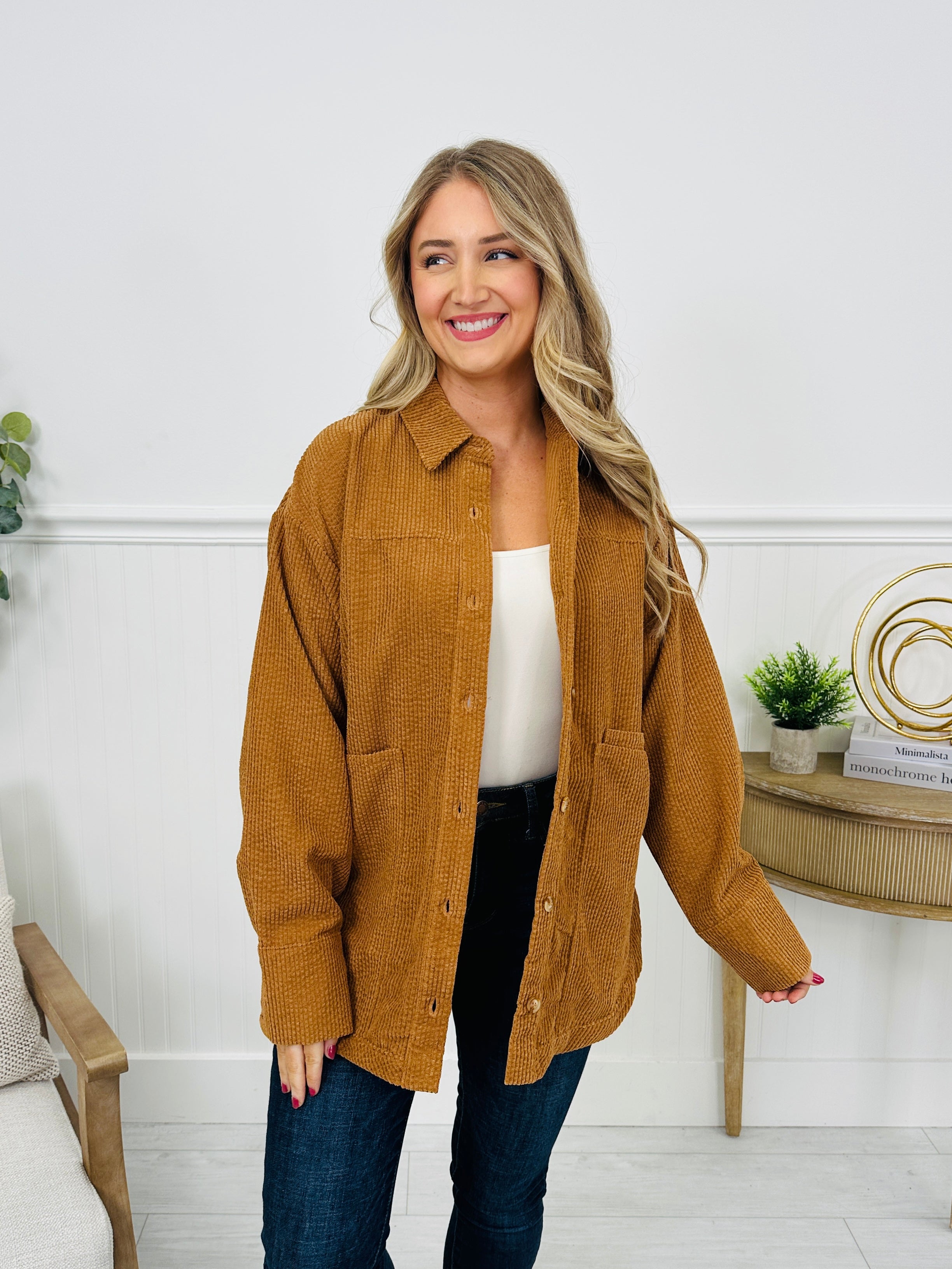 Verse Of The Season Shacket- Multiple Colors!