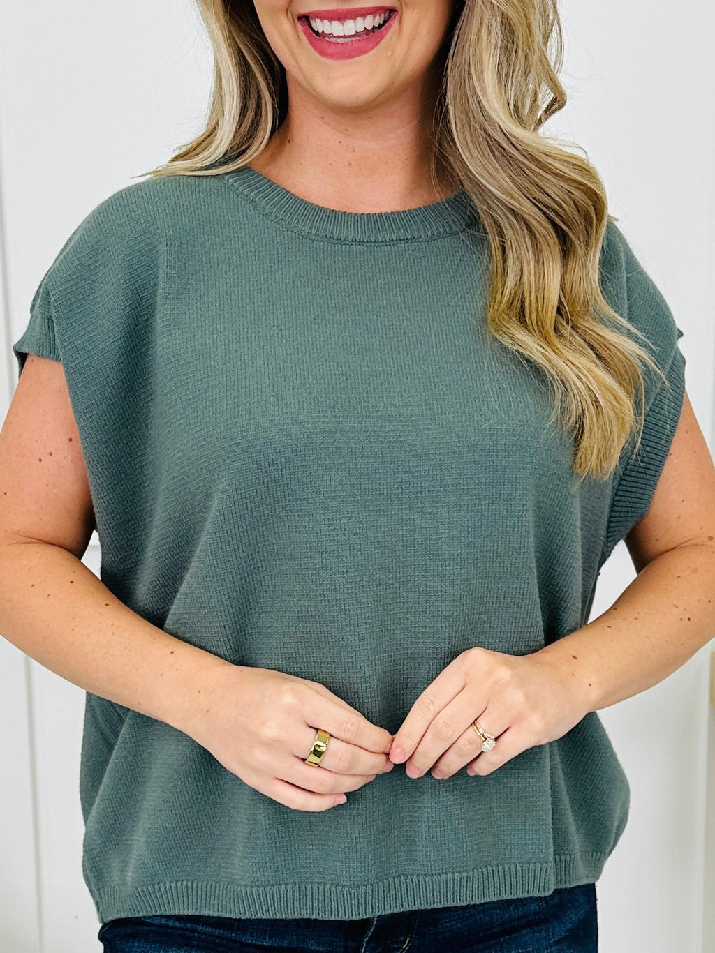 Timeless Textures Top- Multiple Colors!