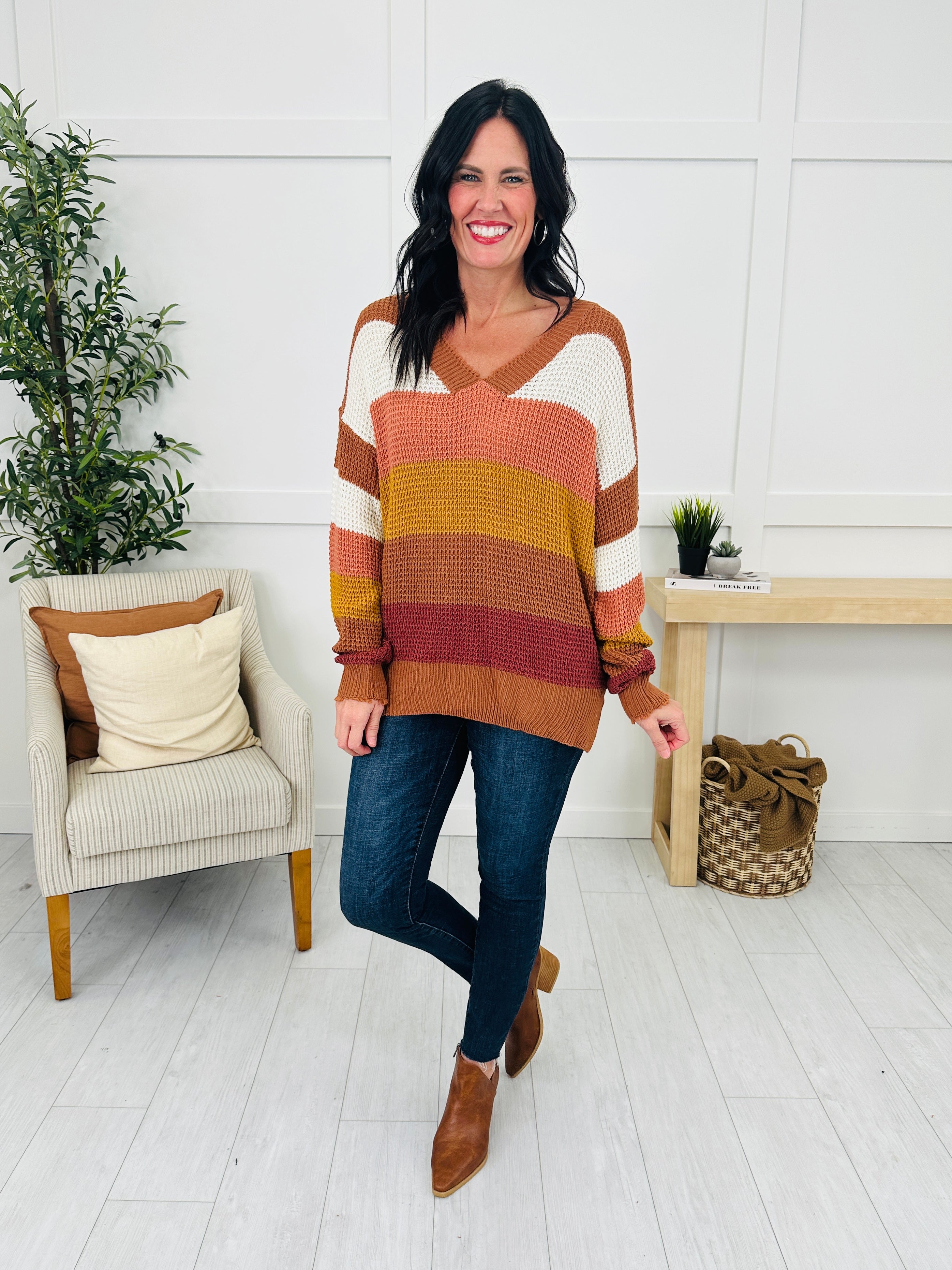 Drawn To You Sweater