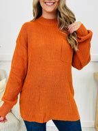 Falling For You Again Sweater- Multiple Colors!