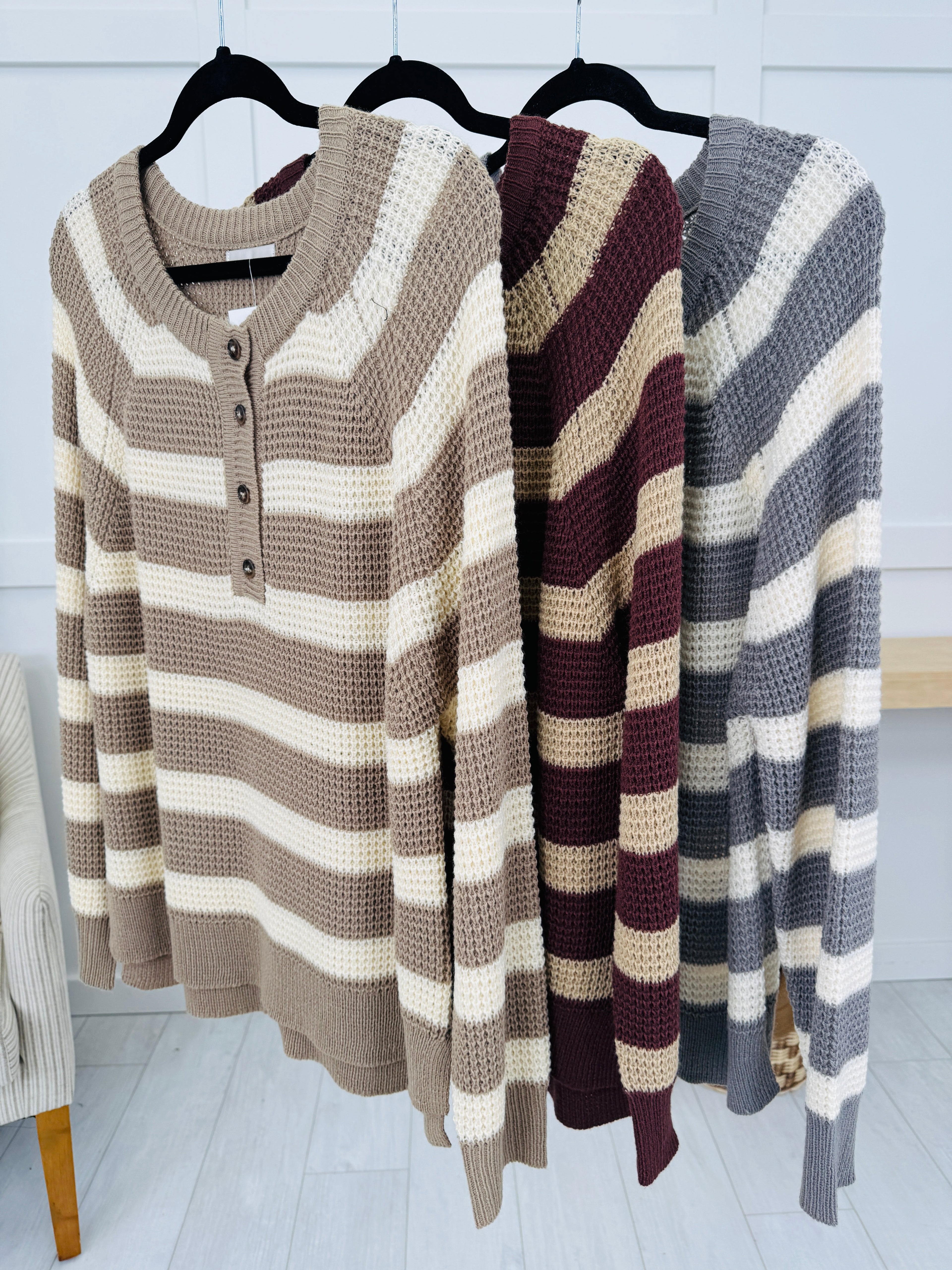 Trailside Cozy Sweater- Multiple Colors!