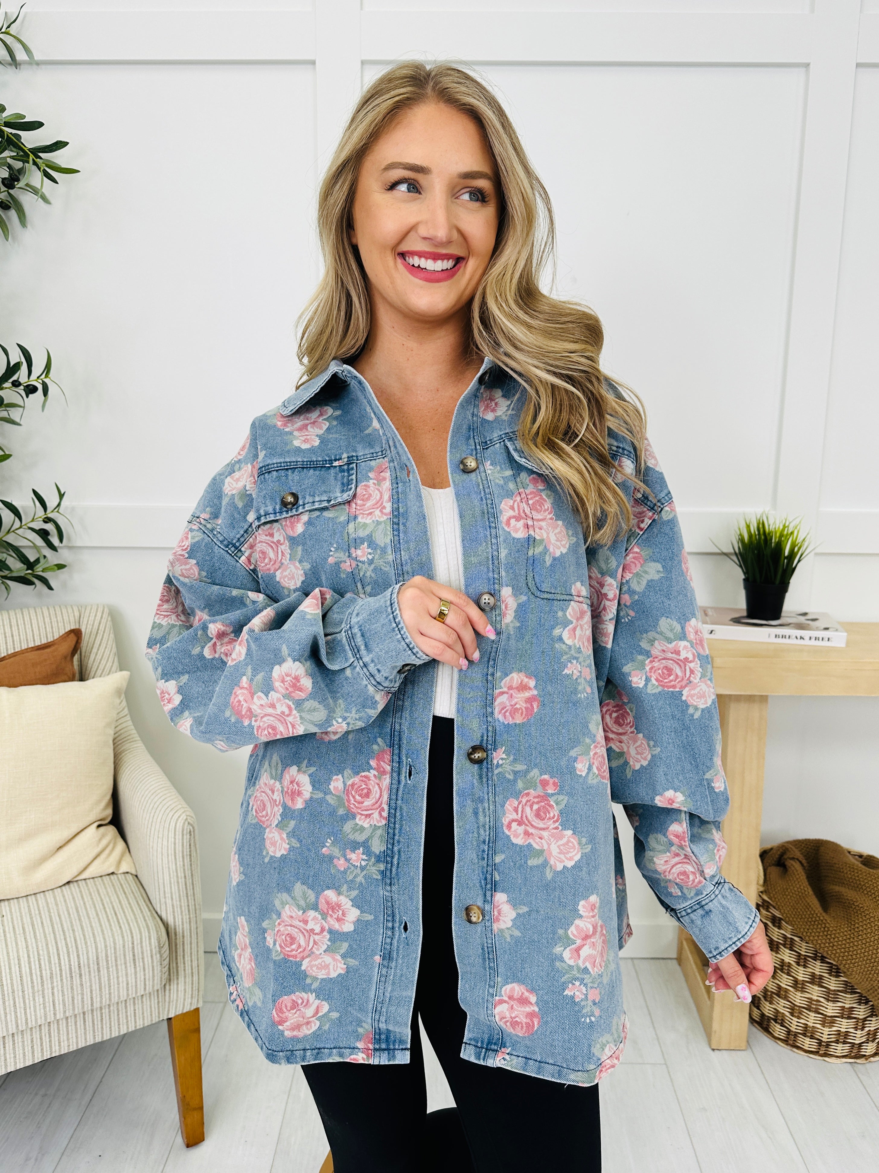 Country Bloom Shacket