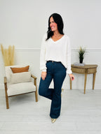 Judy Blue Feeling Glamorous Sparkle Flare Jeans