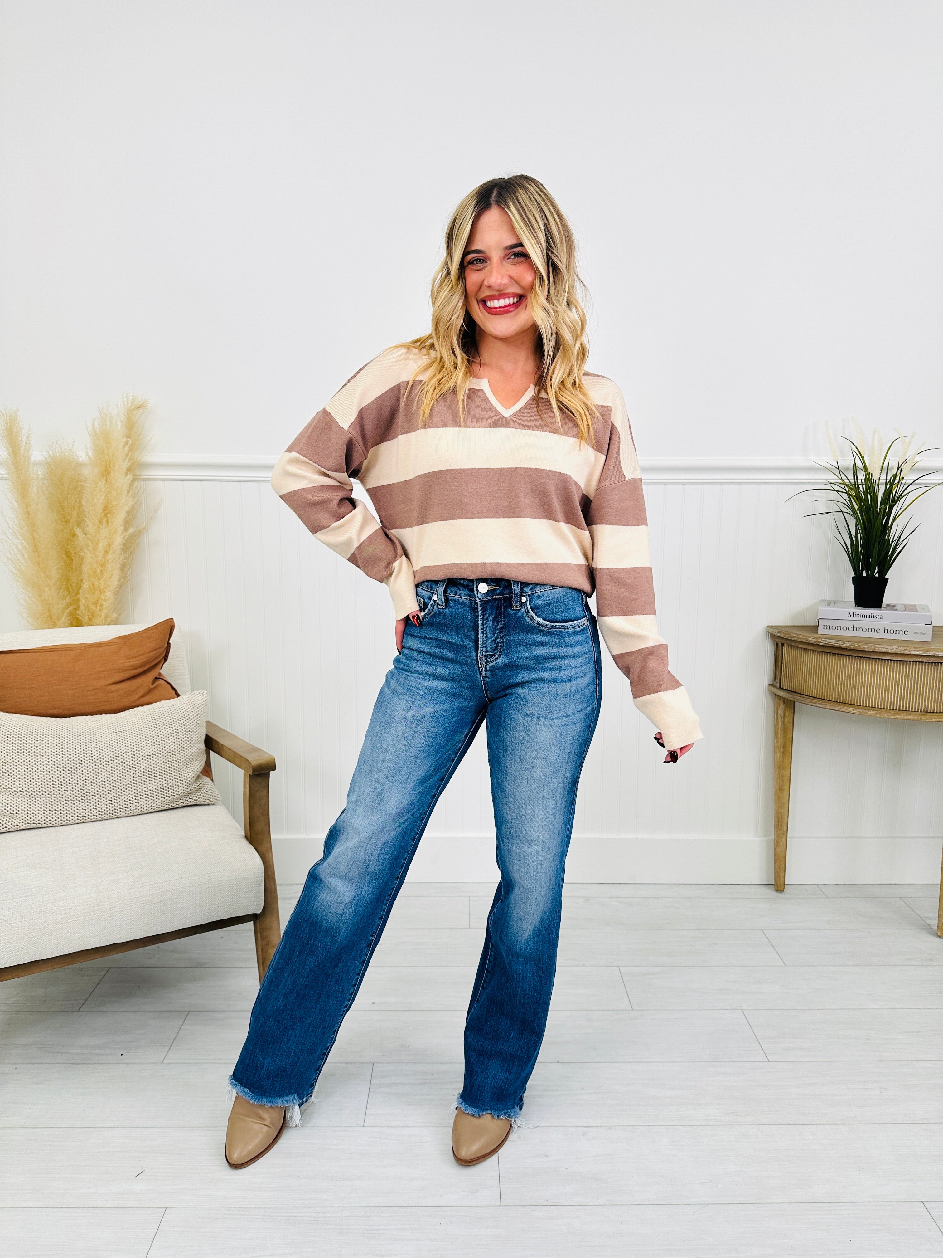 Fray All Day Tummy Control Straight Jeans