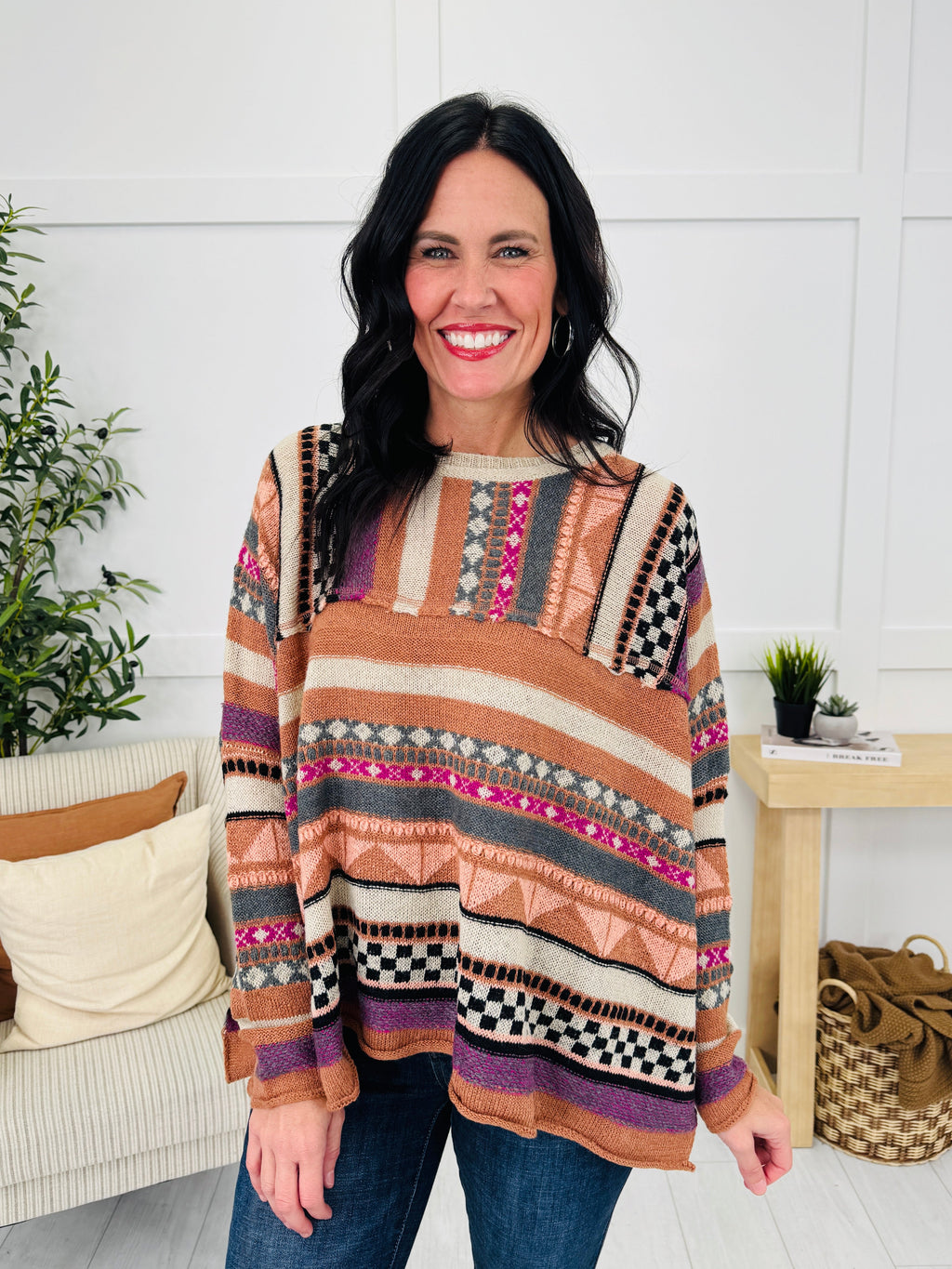 Patterns Between Us Sweater