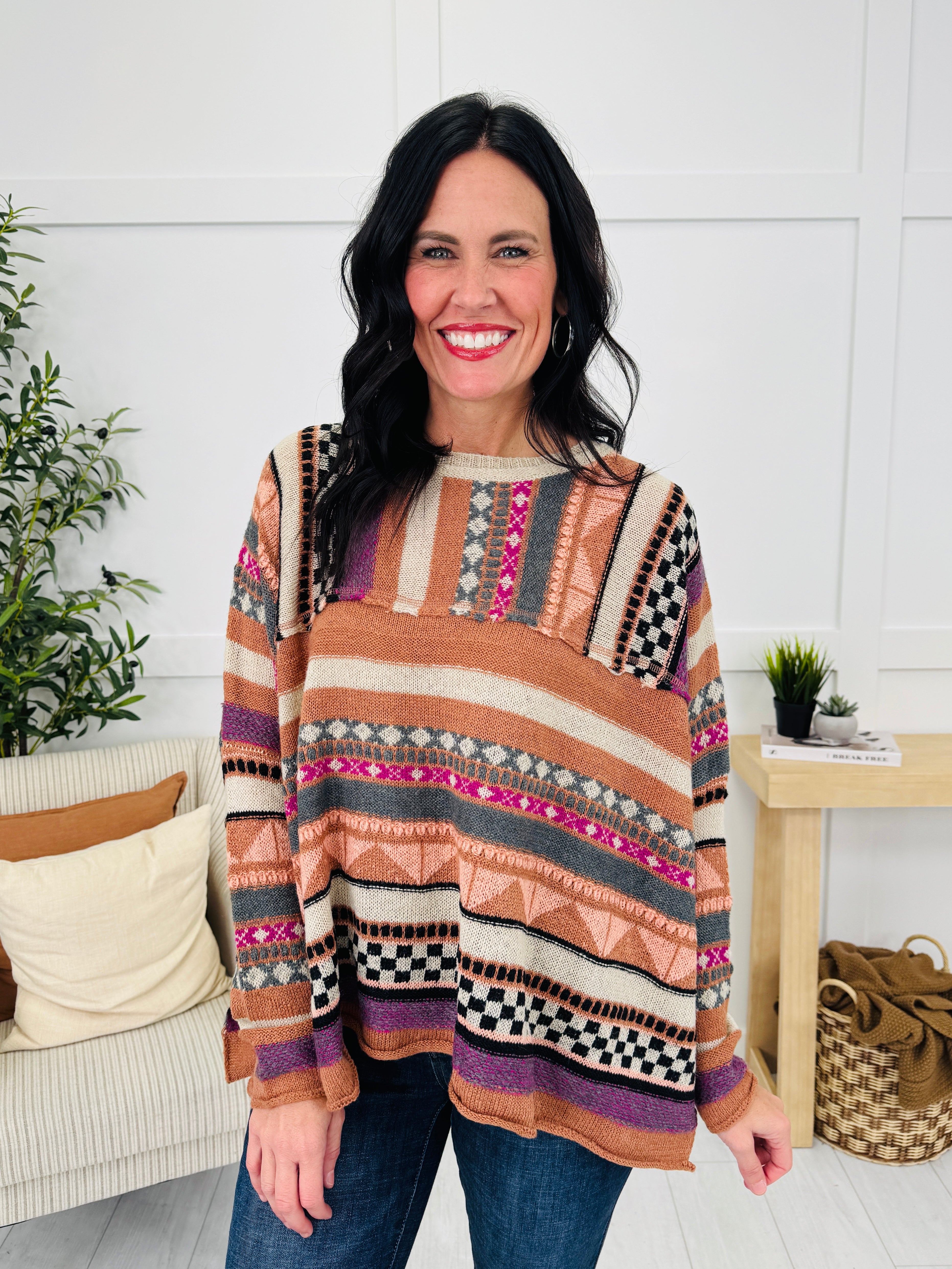 Patterns Between Us Sweater