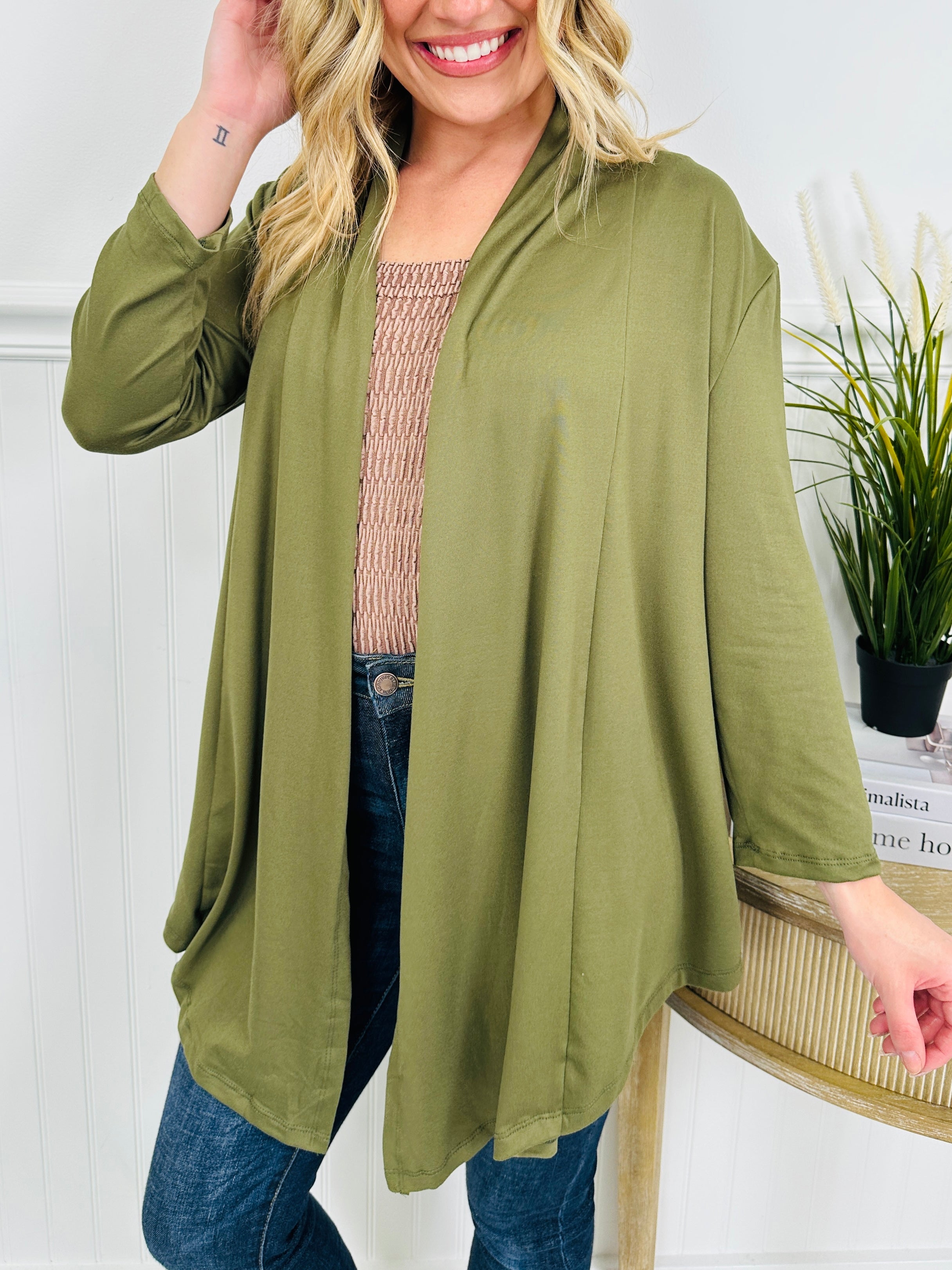 Wrap It Up Cardigan- Multiple Colors!