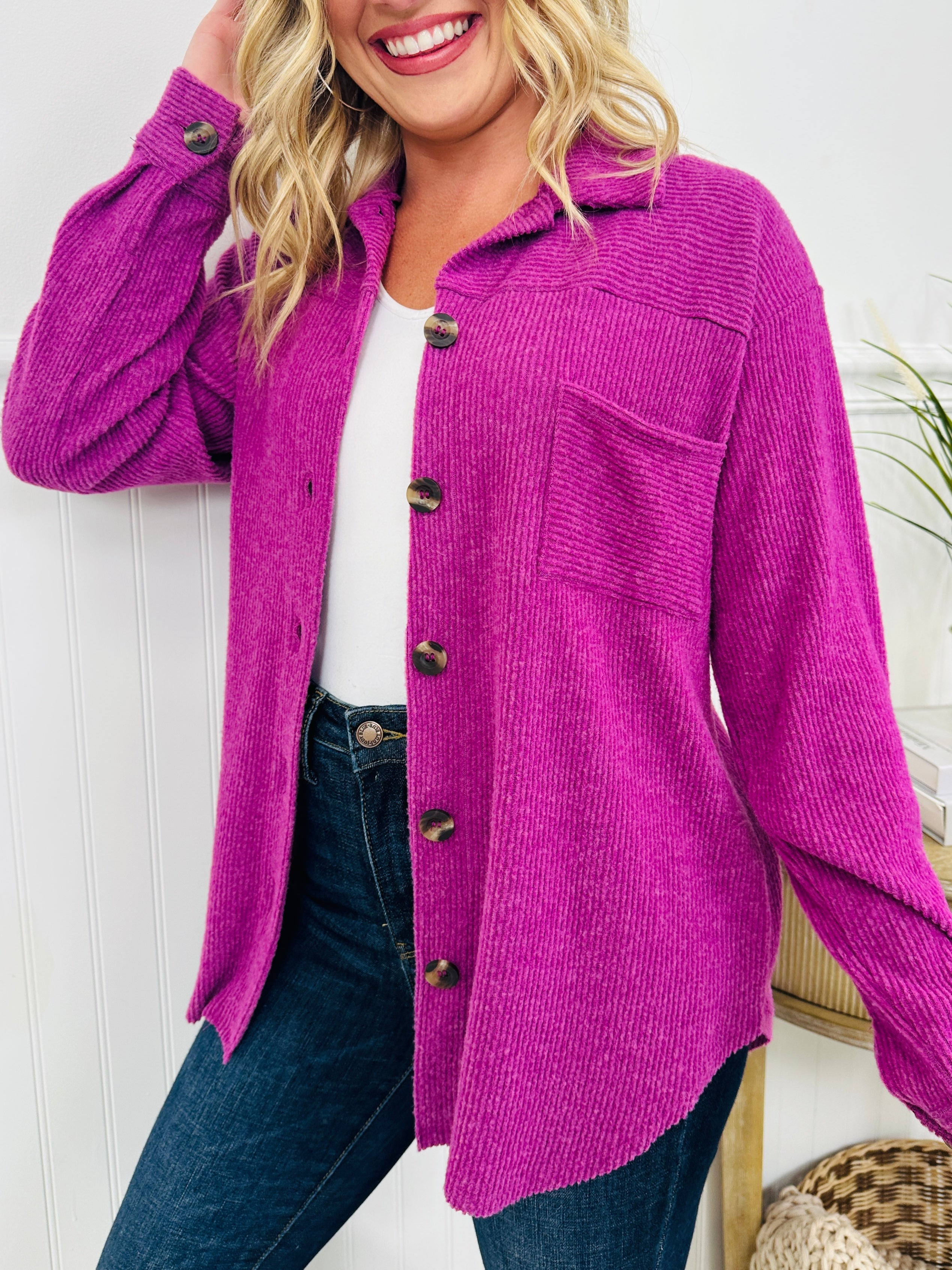 Time To Lounge Shacket- Multiple Colors!