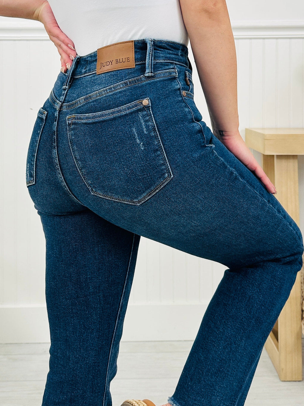 Judy Blue As Fate Would Have It Kick Flare Jeans