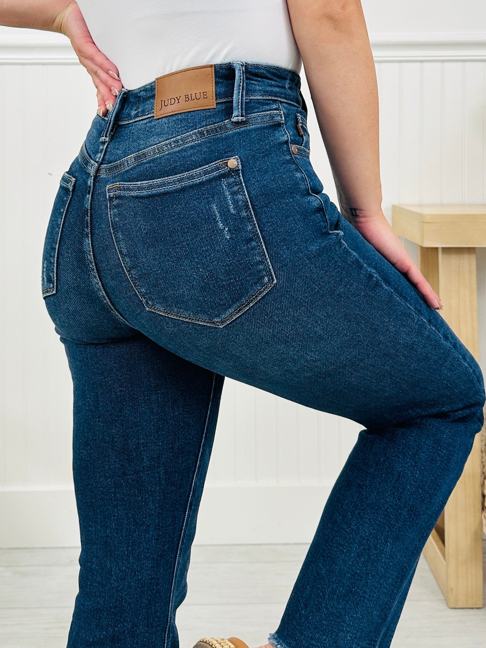 Judy Blue As Fate Would Have It Kick Flare Jeans