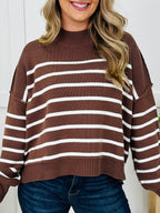 Stripe Right Sweater- Multiple Colors!