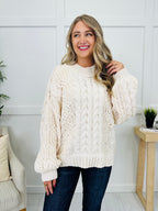 Crisp Comforts Sweater in Cream