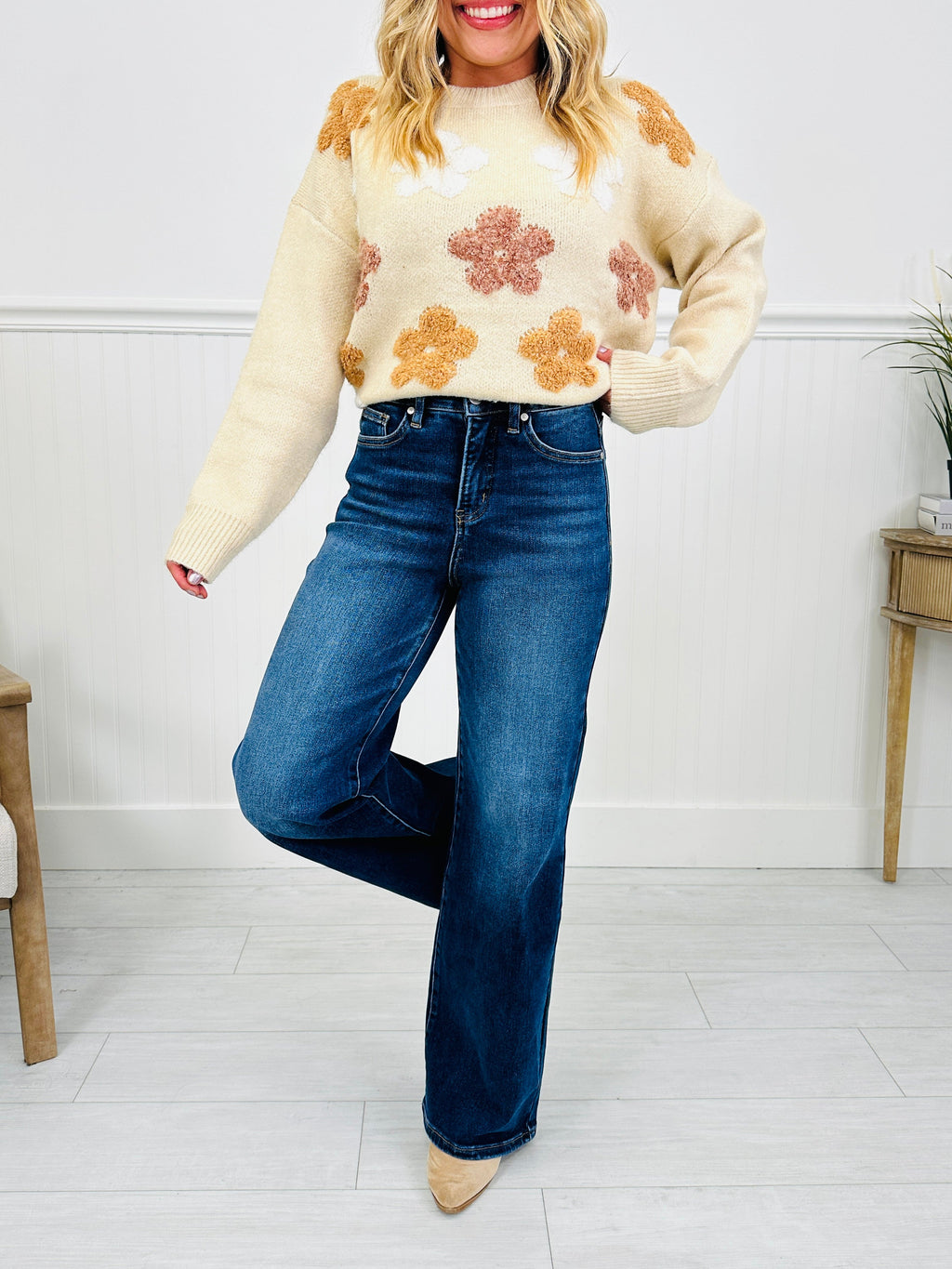 Made For You Wide Leg Jeans in Multiple Inseams