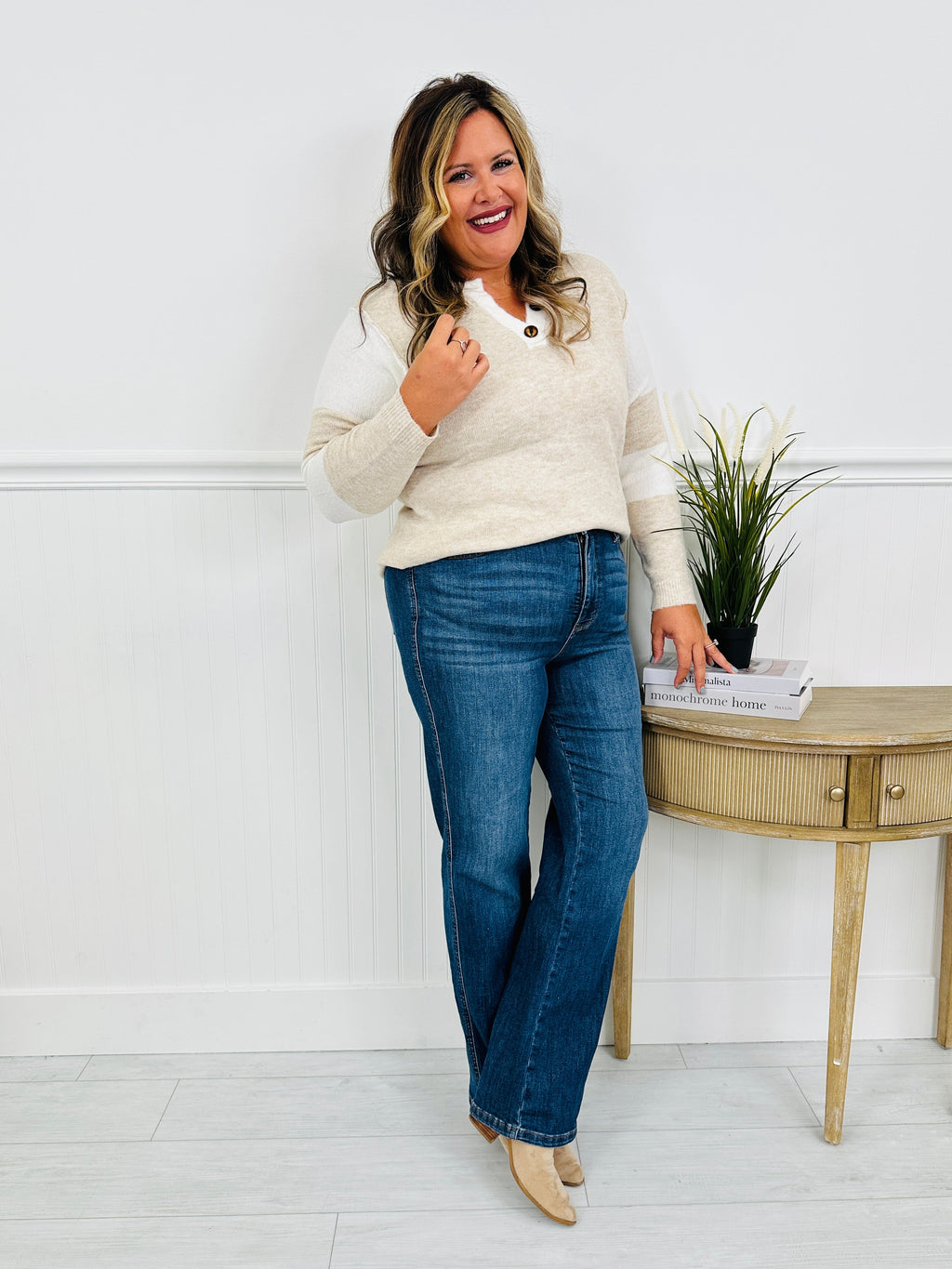 Judy Blue Complete Control Tummy Control Straight Jeans