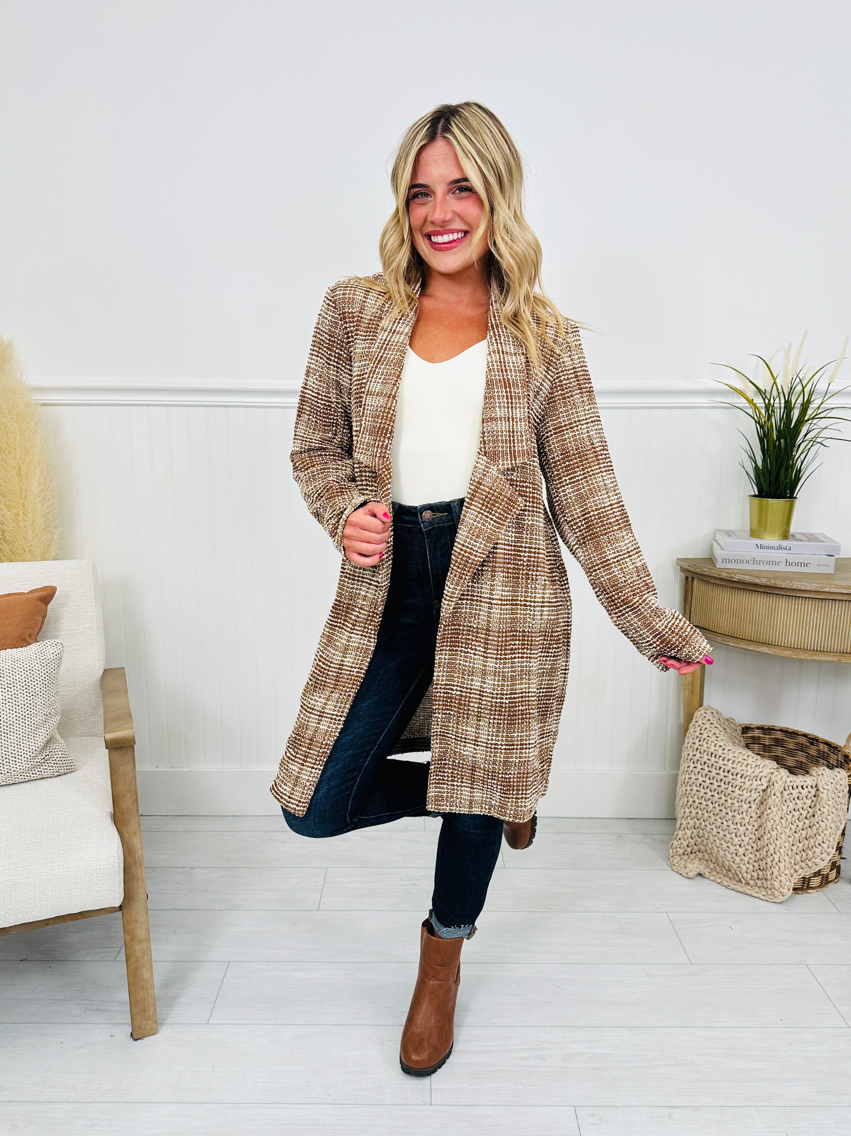 Layered In Trend Jacket- Multiple Colors!