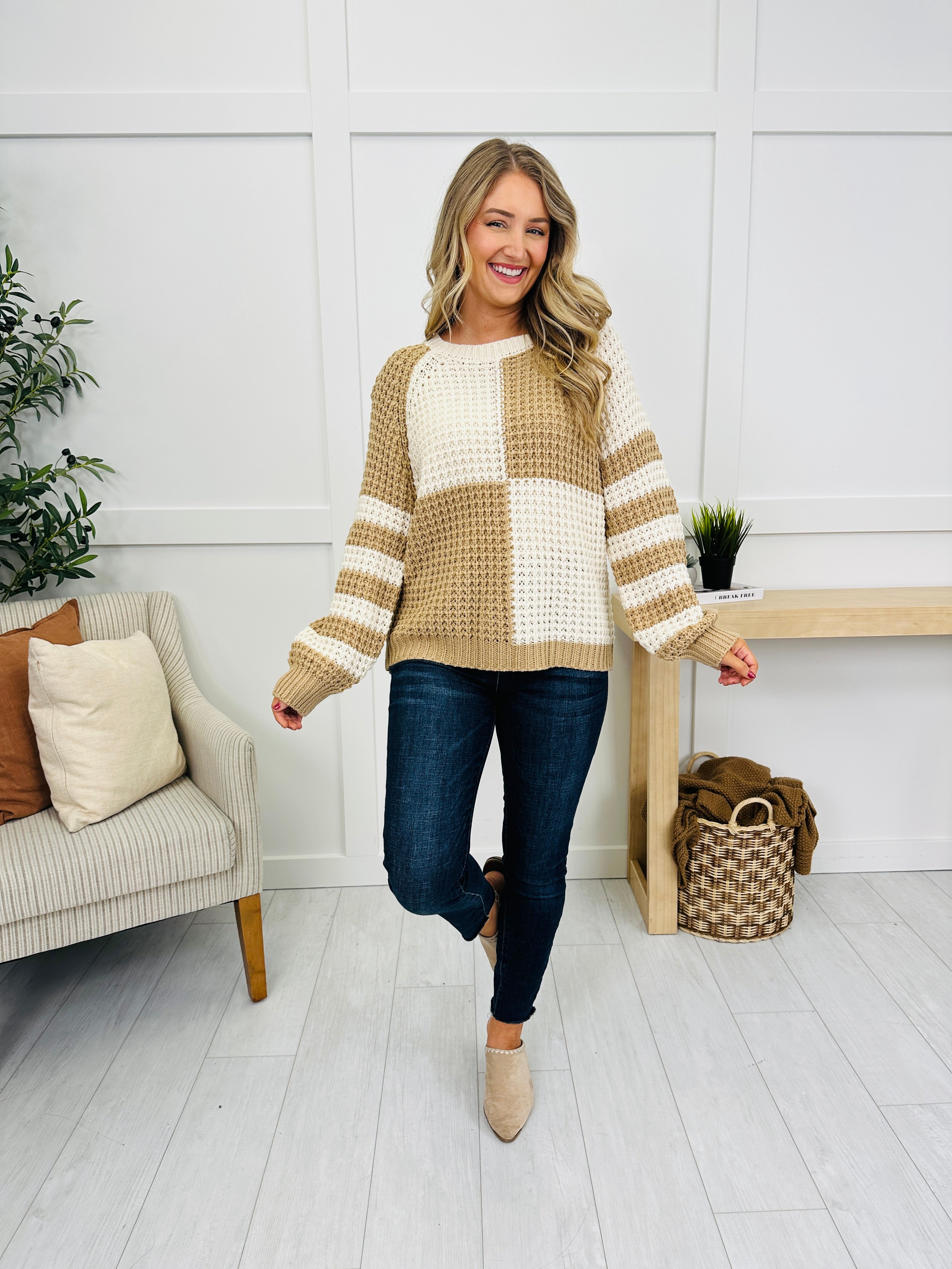 The Patch Plan Sweater