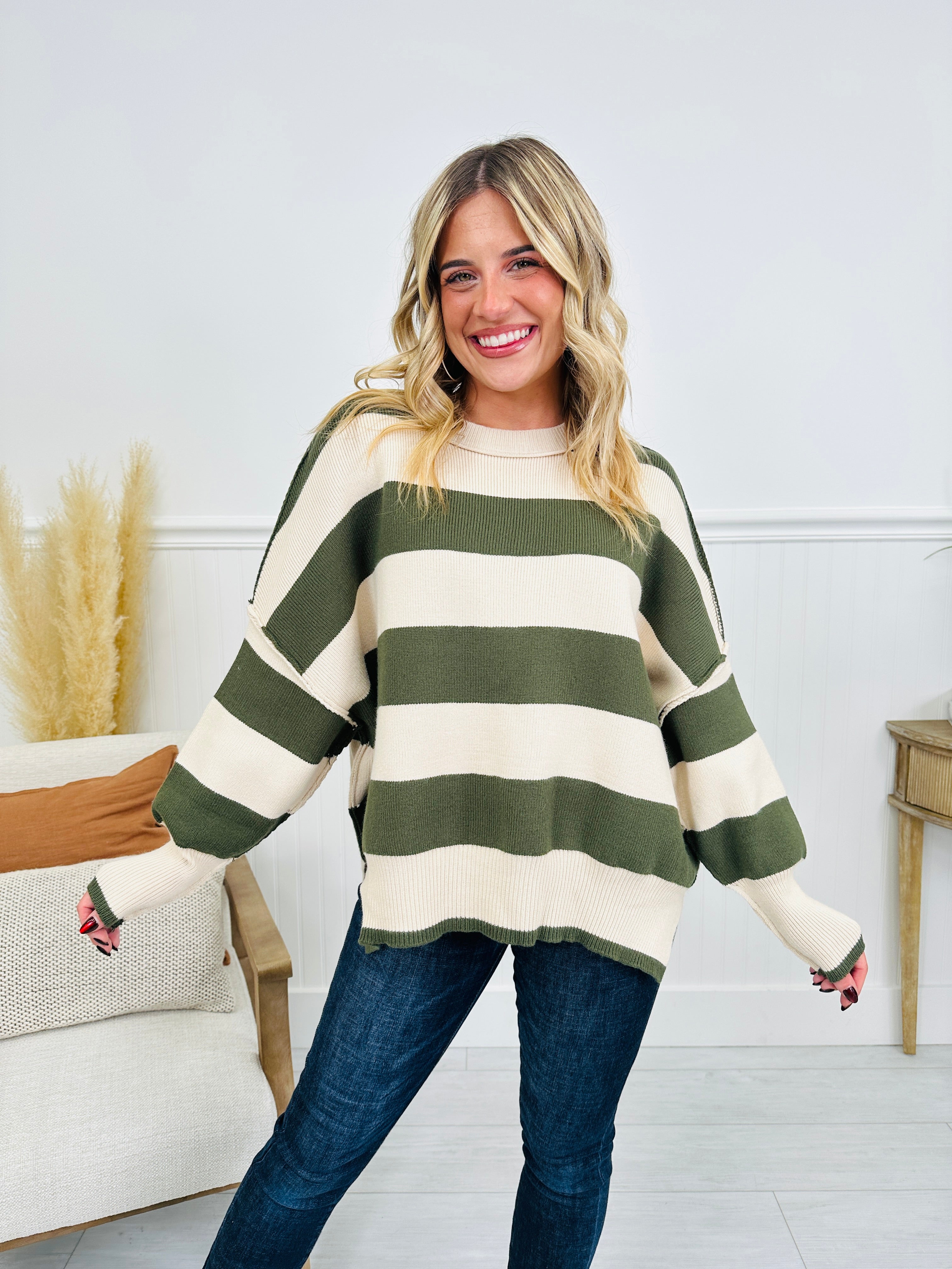 Cozy Days Sweater-- Multiple Colors!
