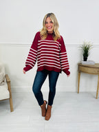 Falling For Stripes Sweater-Multiple Colors!
