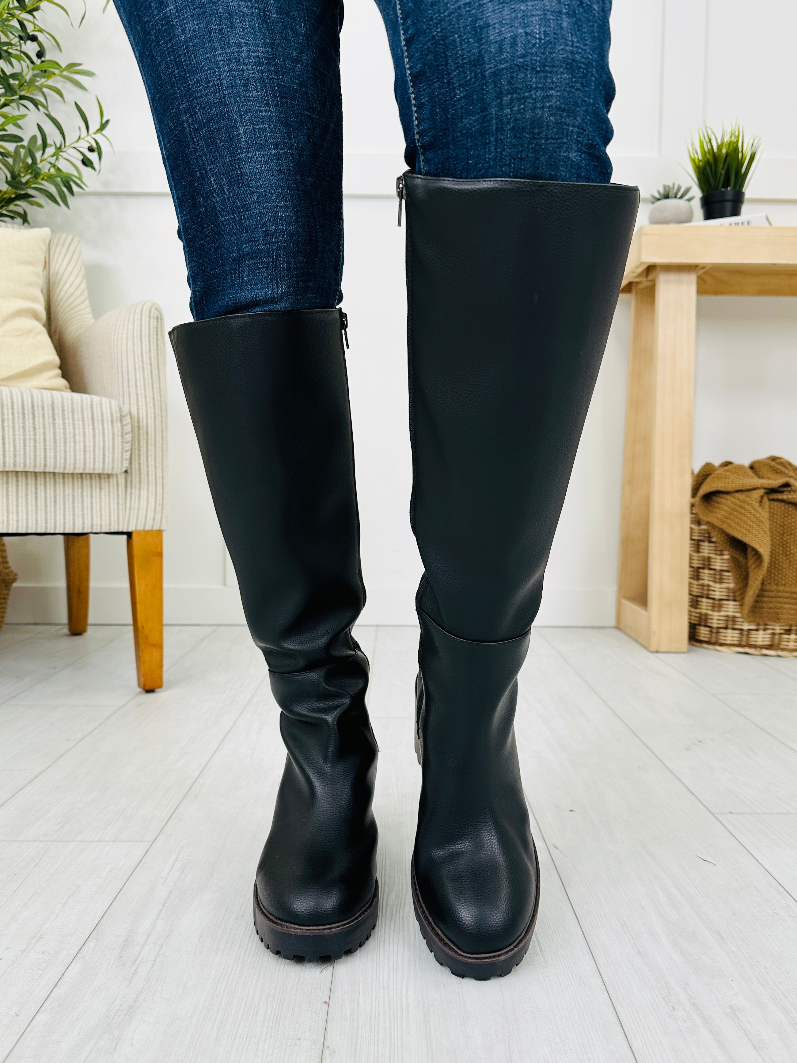 High Profile Boots in Black