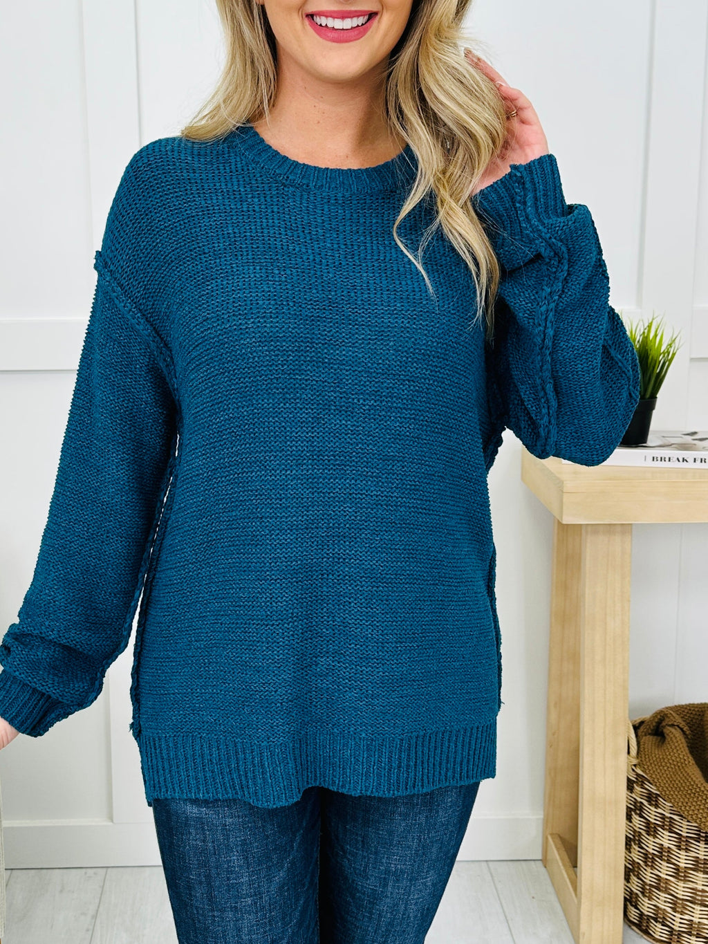 Catch Your Calm Sweater- Multiple Colors!