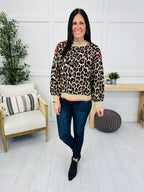 Spotted Stitchwork Sweater