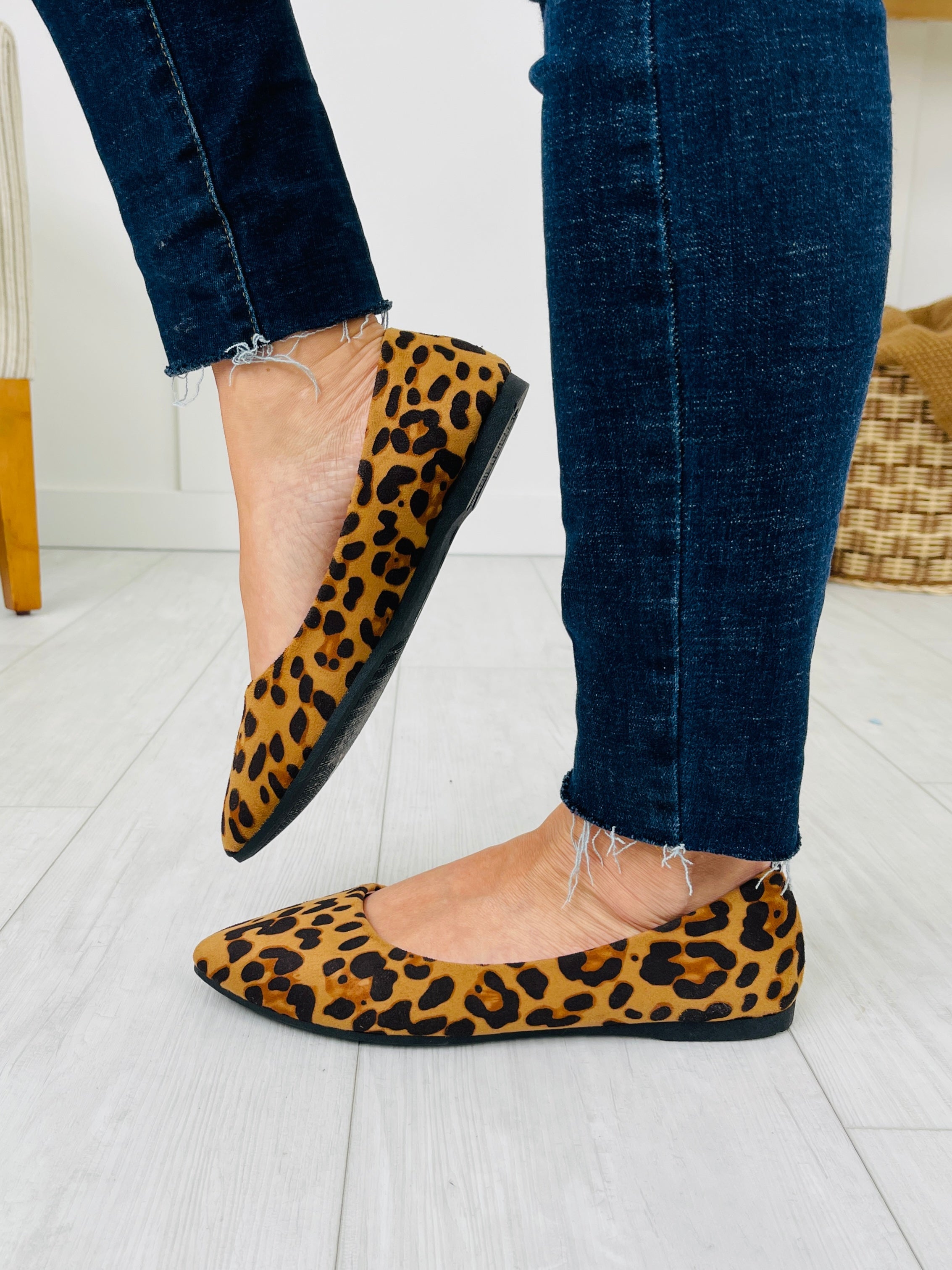 Whisper Walk Flats in Leopard