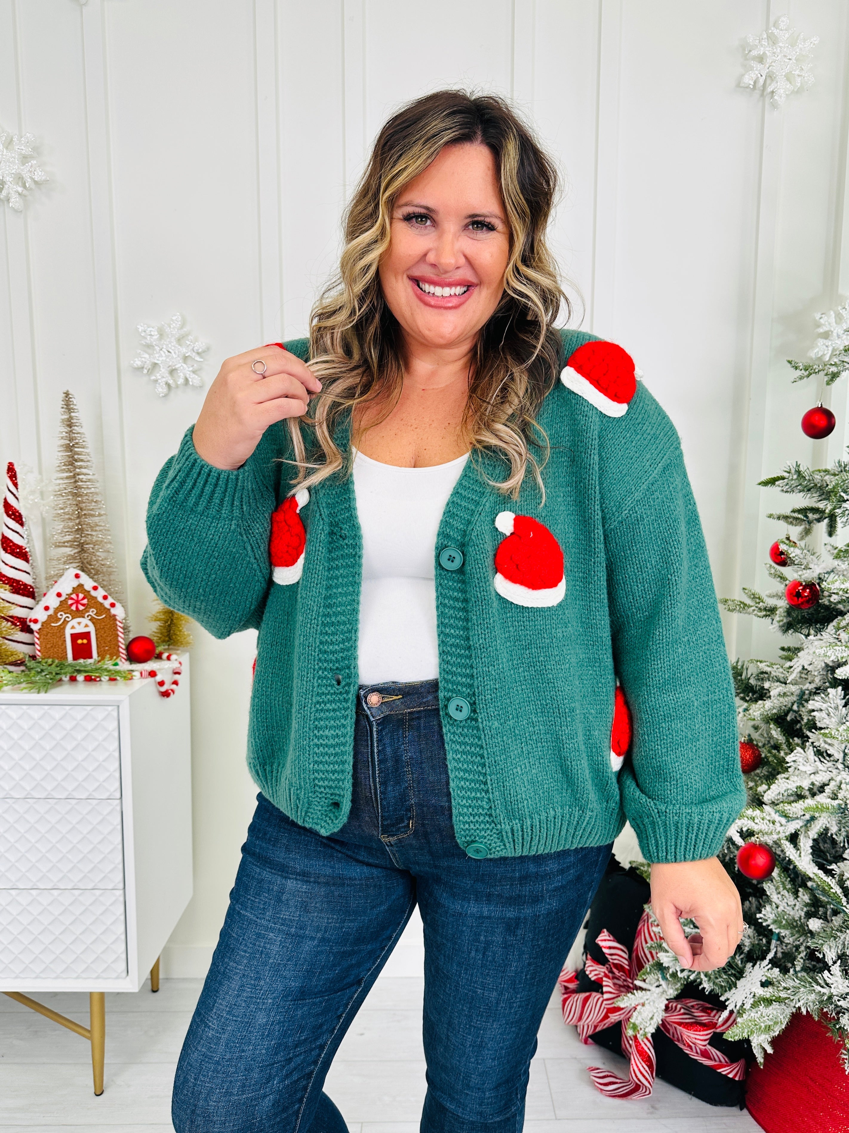 Here Comes Santa Cardigan