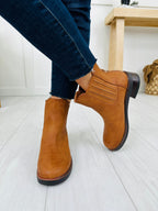 Quiet Storm Booties in Tan