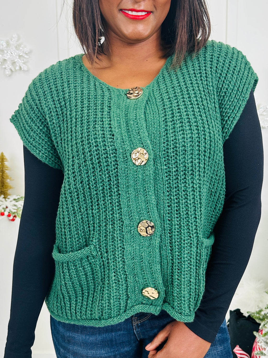 Knit Together Vest- Multiple Colors!