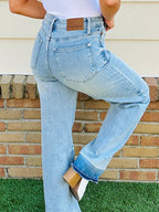 Judy Blue Release Your Inhibitions Wide Leg Jeans