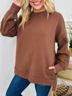 Cozy Intentions Pullover- Multiple Colors!