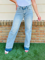 Judy Blue Release Your Inhibitions Wide Leg Jeans