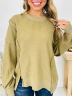 Everyday Thermal Sweater- Multiple Colors!