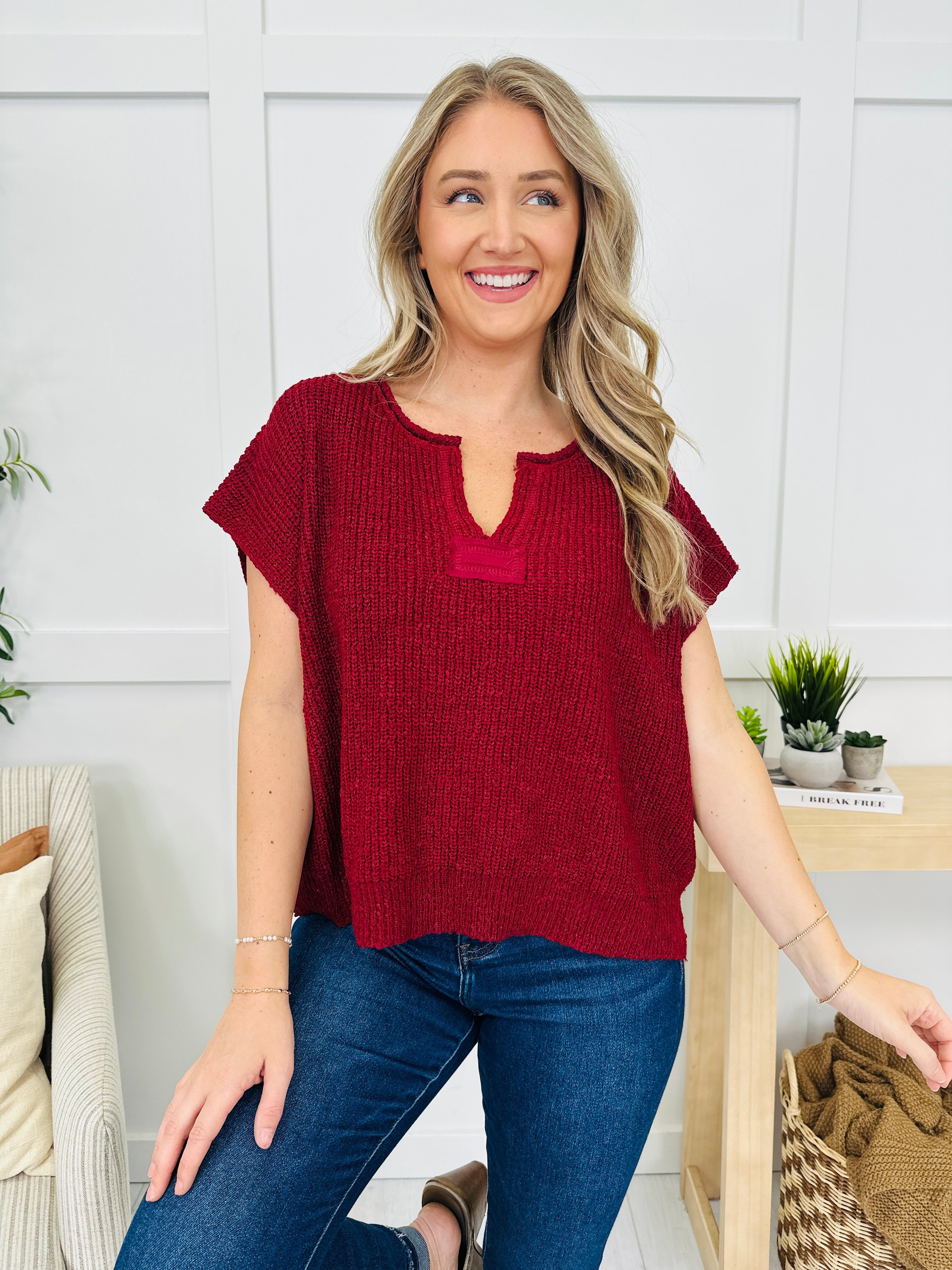 Unraveled Charm Sweater- Multiple Colors!